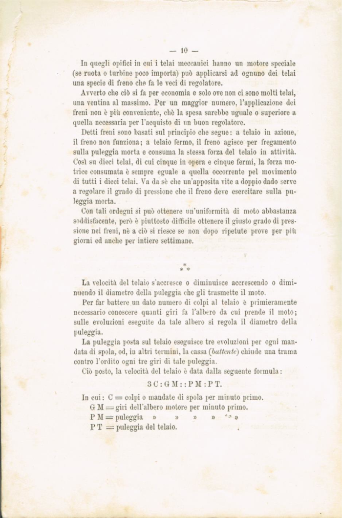 Il telaio meccanico Schoenherr a licci per tessuti in lana
