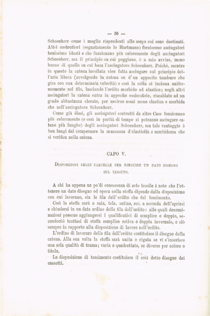 Il telaio meccanico Schoenherr a licci per tessuti in lana