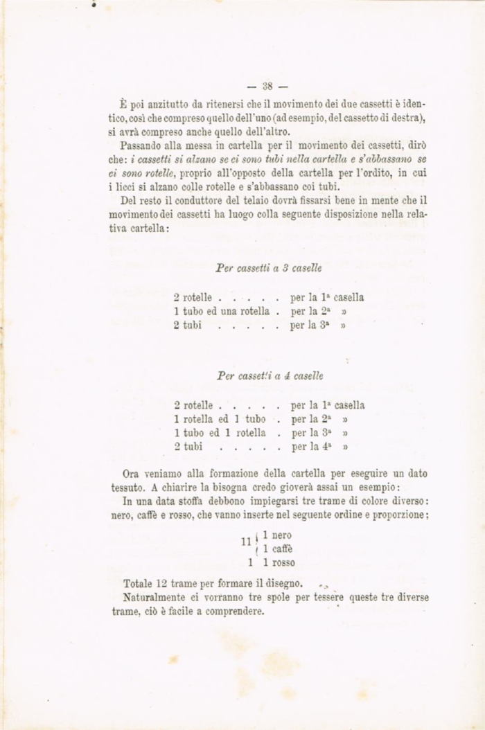 Il telaio meccanico Schoenherr a licci per tessuti in lana