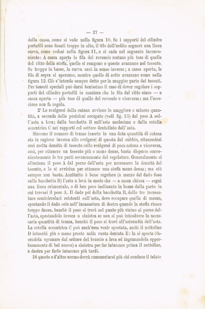 Il telaio meccanico Schoenherr a licci per tessuti in lana