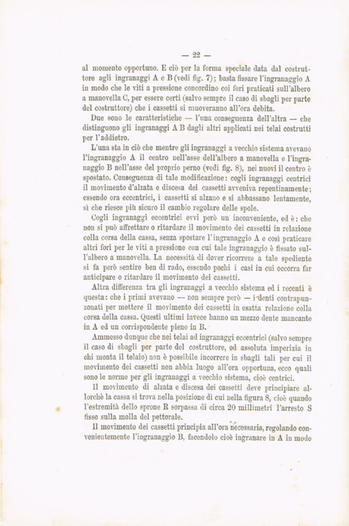 Il telaio meccanico Schoenherr a licci per tessuti in lana