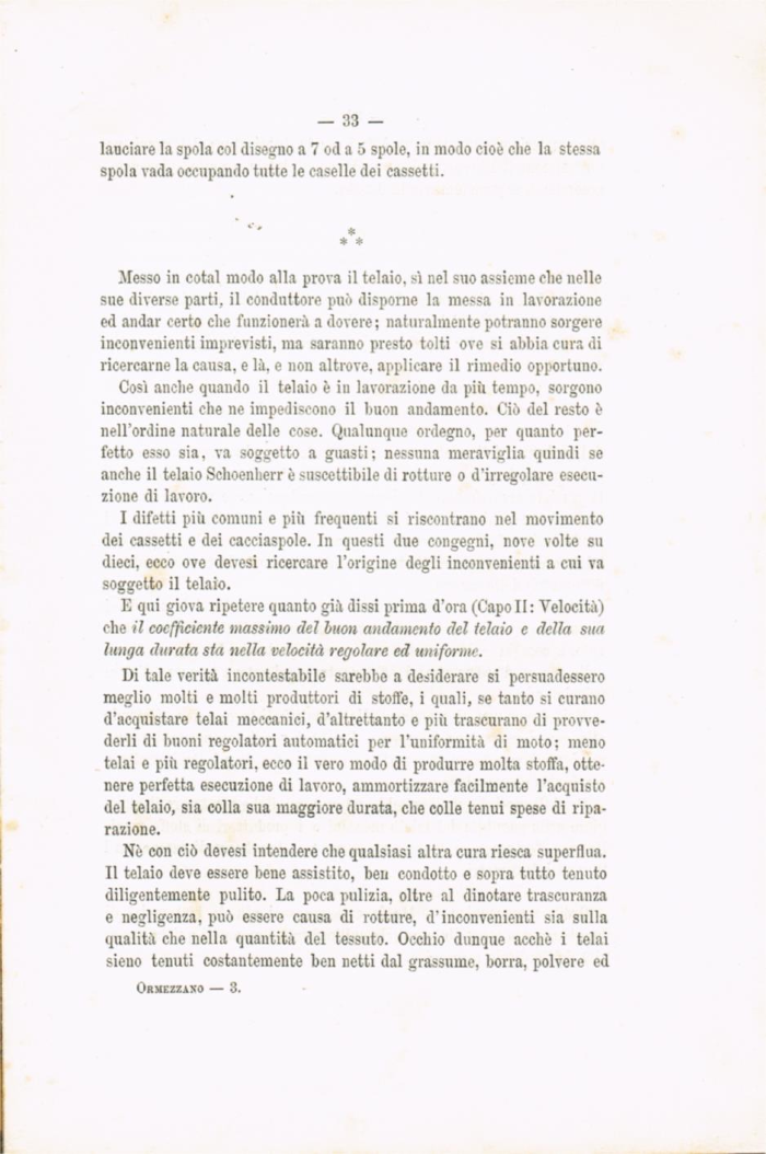 Il telaio meccanico Schoenherr a licci per tessuti in lana