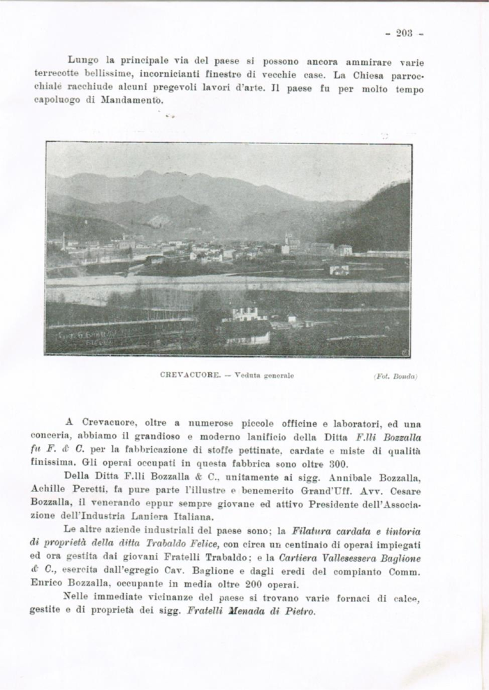 Il Biellese ed il suo sviluppo industriale: Trivero, Valli del Ponzone, del Sessera con zona limitrofa