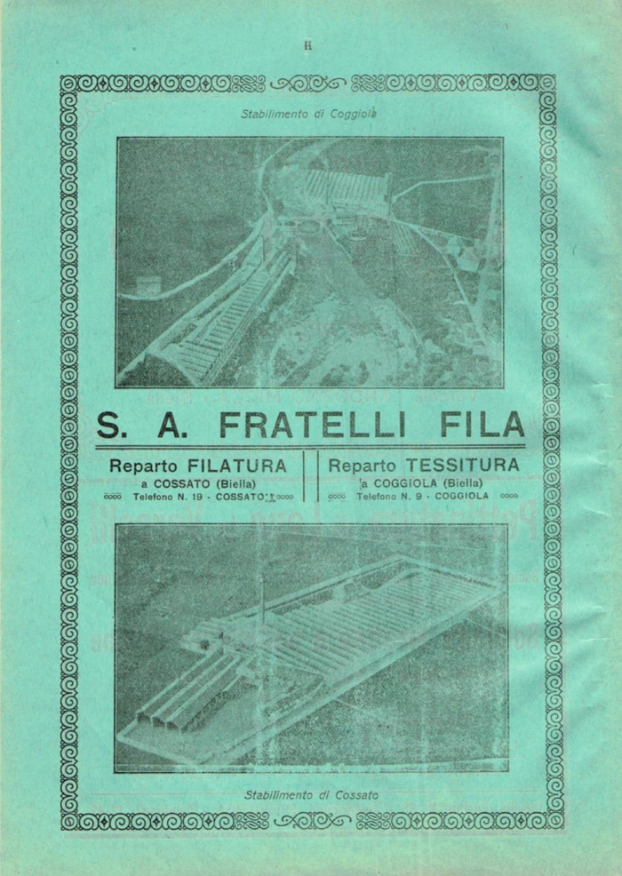 Il Biellese ed il suo sviluppo industriale: Trivero, Valli del Ponzone, del Sessera con zona limitrofa