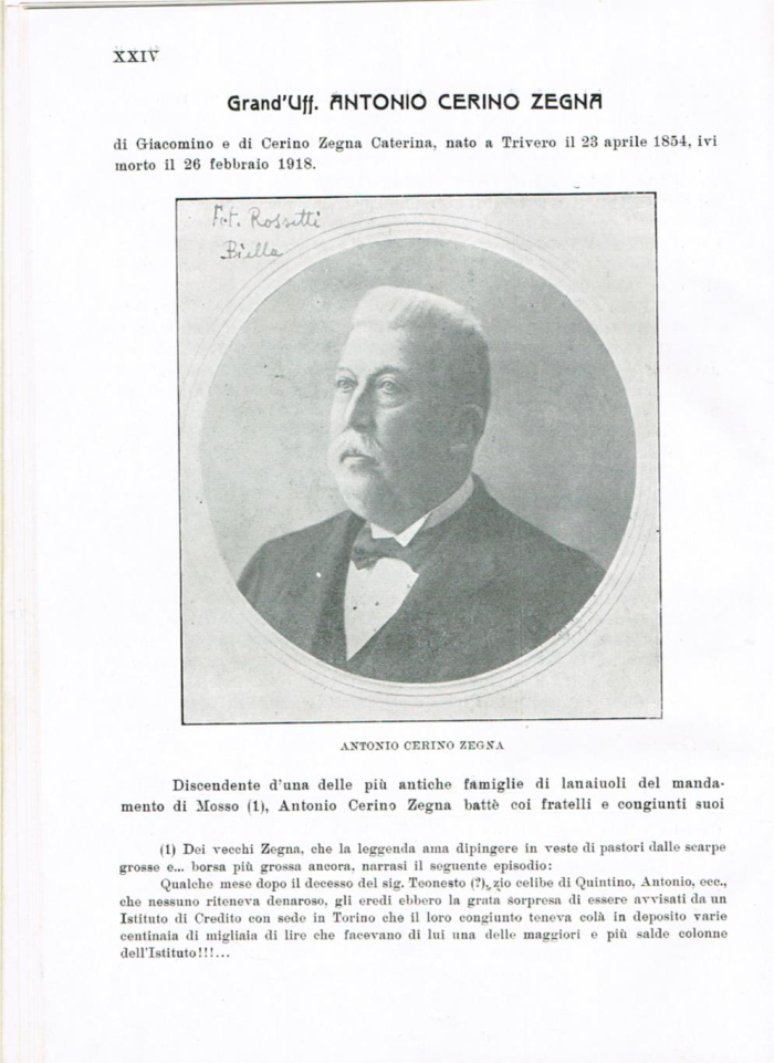 Il Biellese ed il suo sviluppo industriale: Trivero, Valli del Ponzone, del Sessera con zona limitrofa