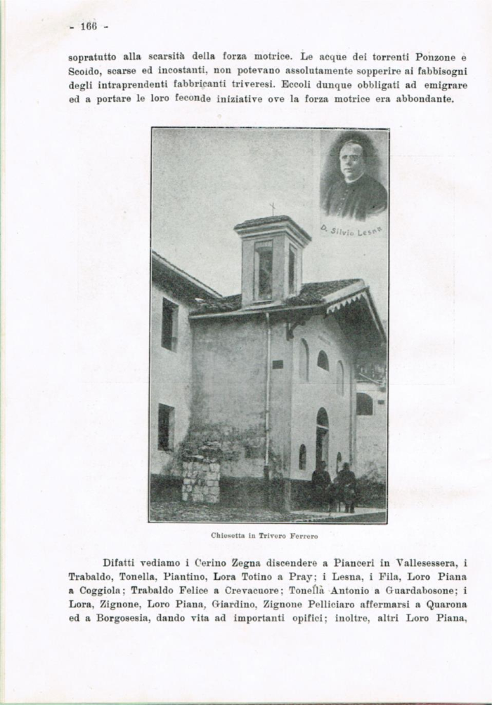 Il Biellese ed il suo sviluppo industriale: Trivero, Valli del Ponzone, del Sessera con zona limitrofa