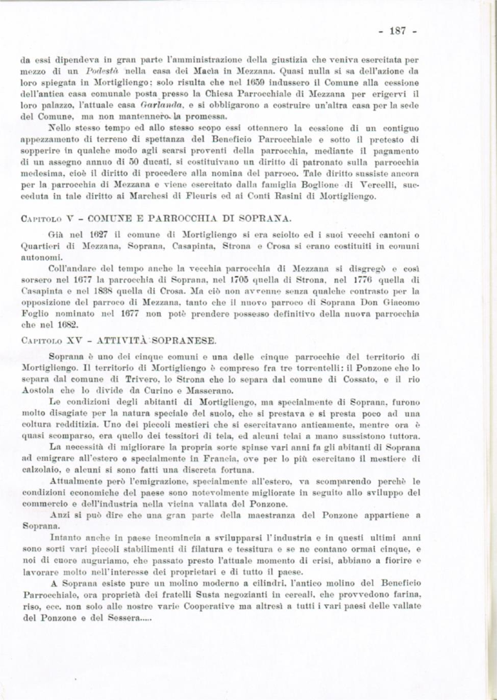 Il Biellese ed il suo sviluppo industriale: Trivero, Valli del Ponzone, del Sessera con zona limitrofa