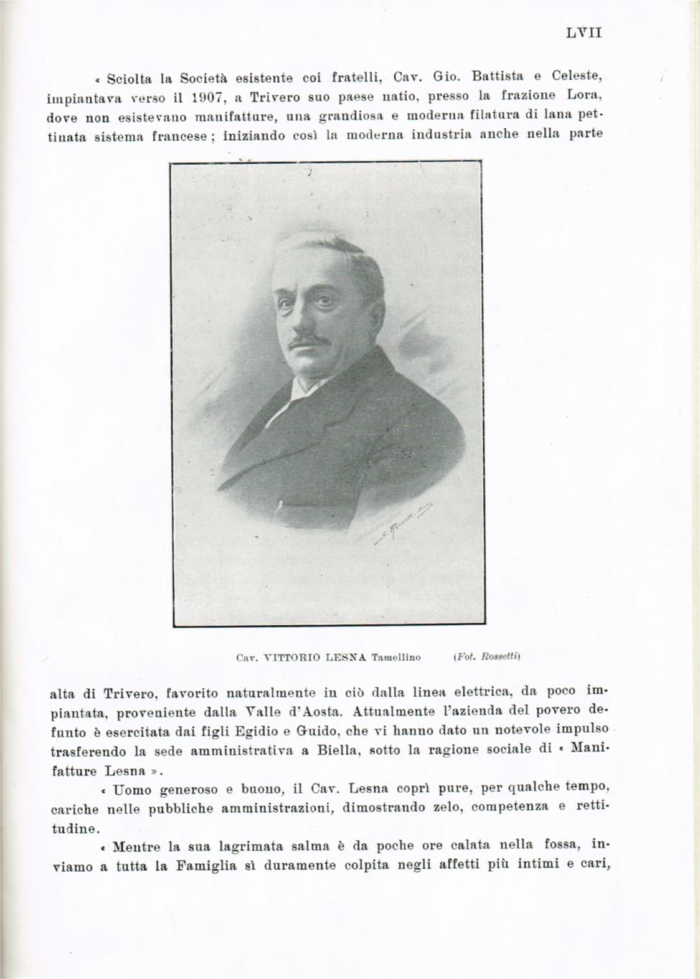 Il Biellese ed il suo sviluppo industriale: Trivero, Valli del Ponzone, del Sessera con zona limitrofa