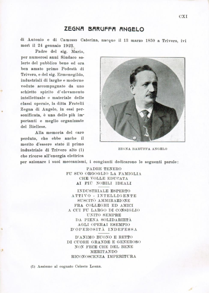 Il Biellese ed il suo sviluppo industriale: Trivero, Valli del Ponzone, del Sessera con zona limitrofa