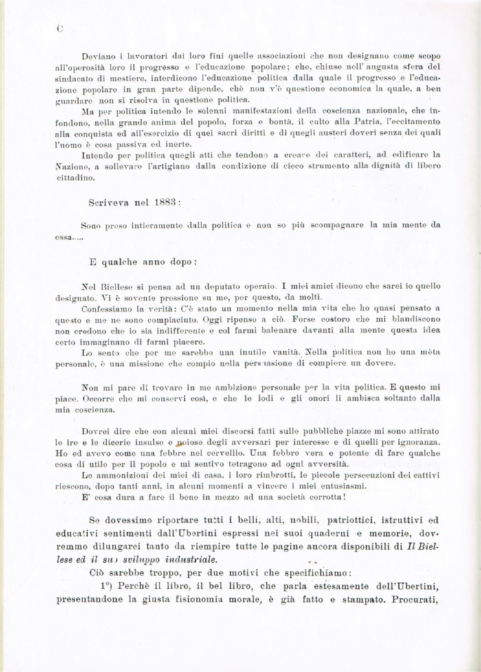 Il Biellese ed il suo sviluppo industriale: Trivero, Valli del Ponzone, del Sessera con zona limitrofa