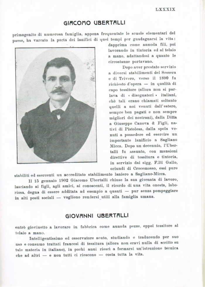 Il Biellese ed il suo sviluppo industriale: Trivero, Valli del Ponzone, del Sessera con zona limitrofa