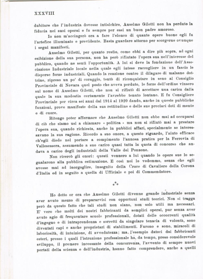 Il Biellese ed il suo sviluppo industriale: Trivero, Valli del Ponzone, del Sessera con zona limitrofa