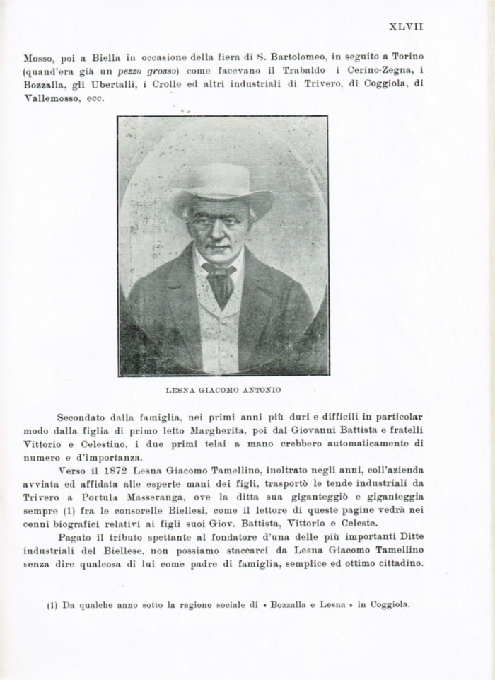 Il Biellese ed il suo sviluppo industriale: Trivero, Valli del Ponzone, del Sessera con zona limitrofa
