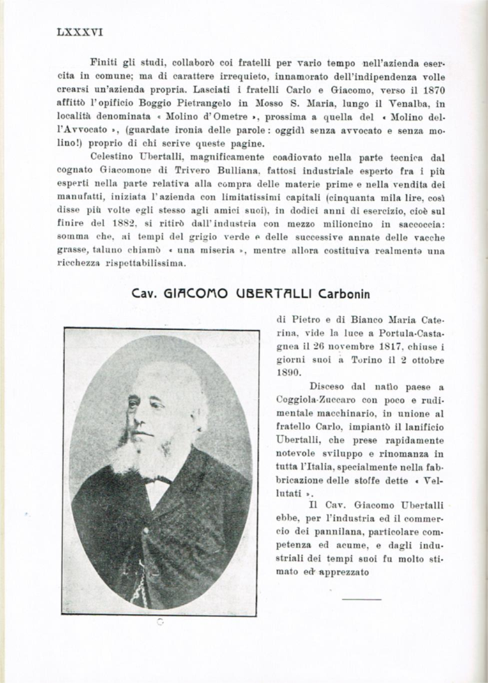 Il Biellese ed il suo sviluppo industriale: Trivero, Valli del Ponzone, del Sessera con zona limitrofa