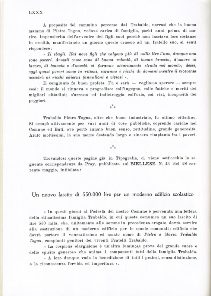 Il Biellese ed il suo sviluppo industriale: Trivero, Valli del Ponzone, del Sessera con zona limitrofa