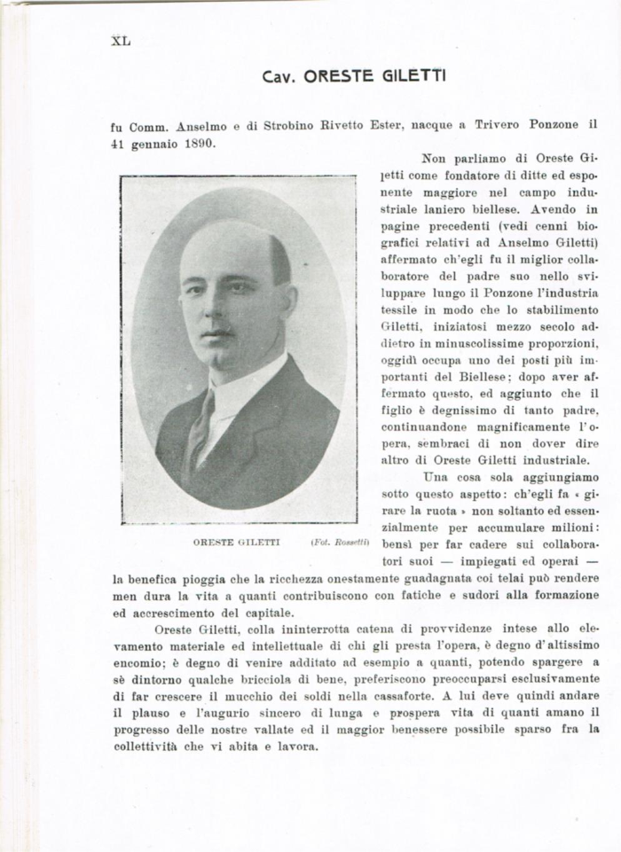 Il Biellese ed il suo sviluppo industriale: Trivero, Valli del Ponzone, del Sessera con zona limitrofa
