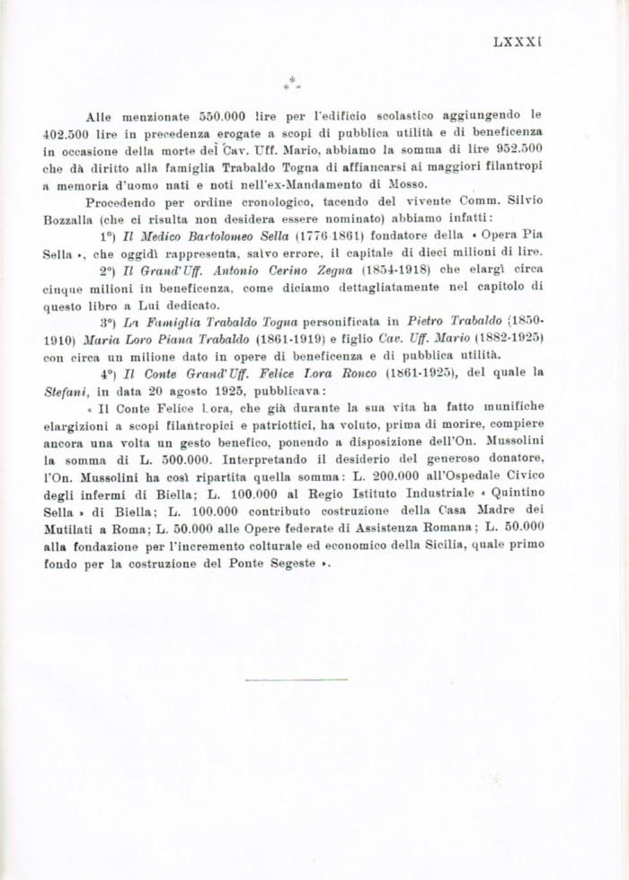 Il Biellese ed il suo sviluppo industriale: Trivero, Valli del Ponzone, del Sessera con zona limitrofa