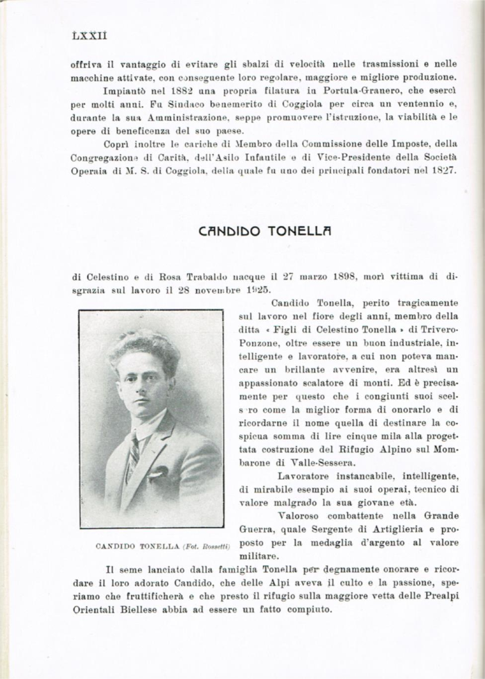 Il Biellese ed il suo sviluppo industriale: Trivero, Valli del Ponzone, del Sessera con zona limitrofa