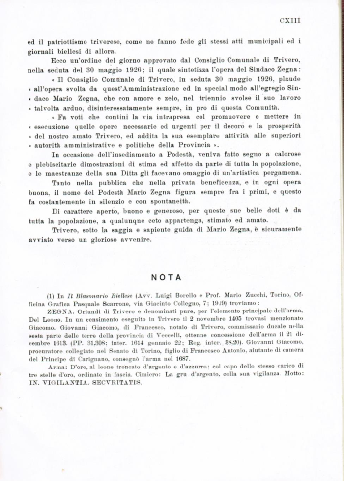 Il Biellese ed il suo sviluppo industriale: Trivero, Valli del Ponzone, del Sessera con zona limitrofa