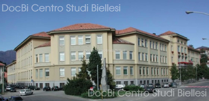 La sede centrale dell'IIS "Q. Sella" di Biella