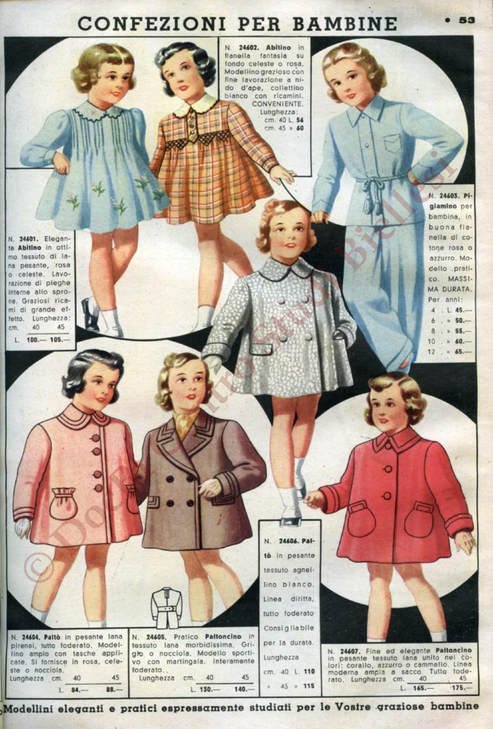 "Catalogo generale autunno-inverno 1941-42-XX" della S.P.E.R.A. Unione Cooperativa di Milano