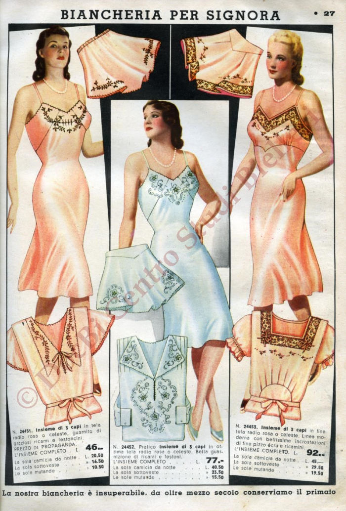 "Catalogo generale autunno-inverno 1941-42-XX" della S.P.E.R.A. Unione Cooperativa di Milano