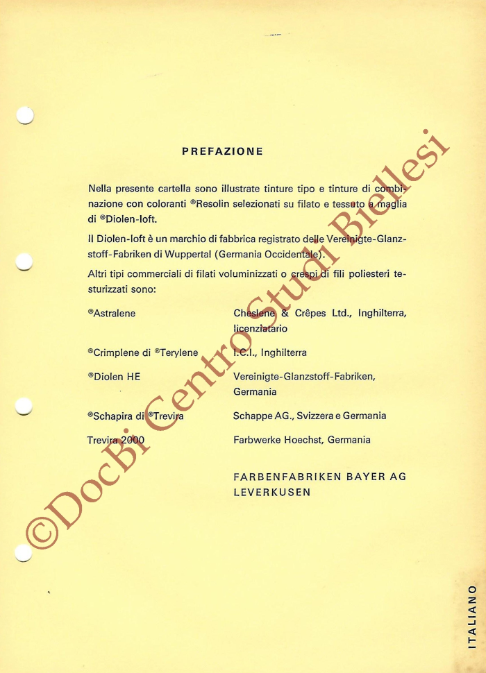 Resolin-Farbstoffe für Artikel aus texturierten Polyesterfädern