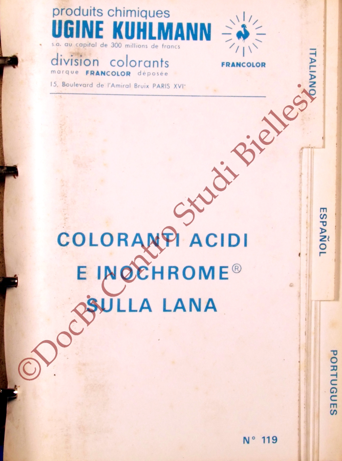 Colorants acides e Inochrome