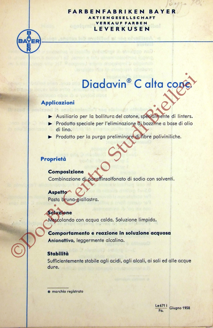 Ausiliari Bayer (in ordine alfabetico in dossier Lucky)
