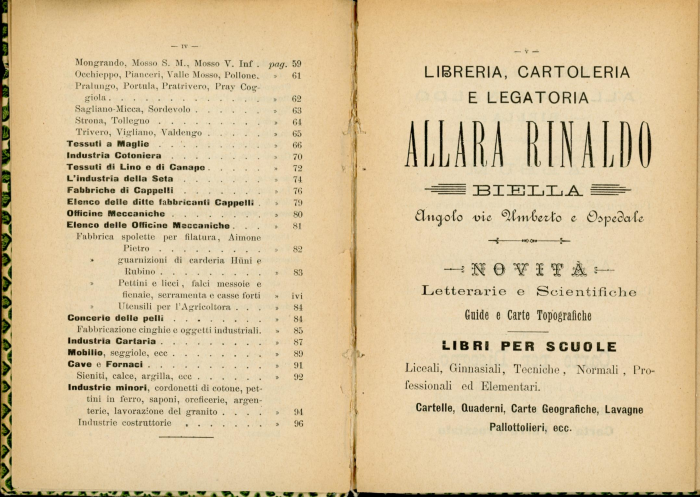 Guida Allara nel Circondario di Biella