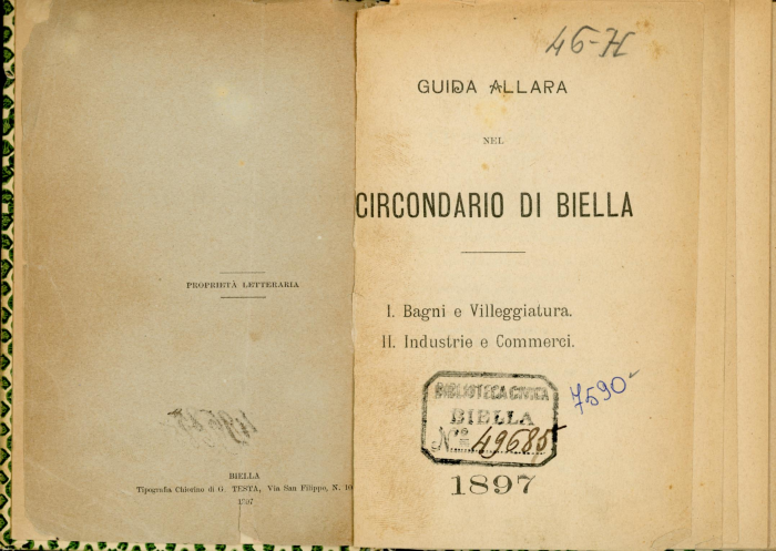 Guida Allara nel Circondario di Biella