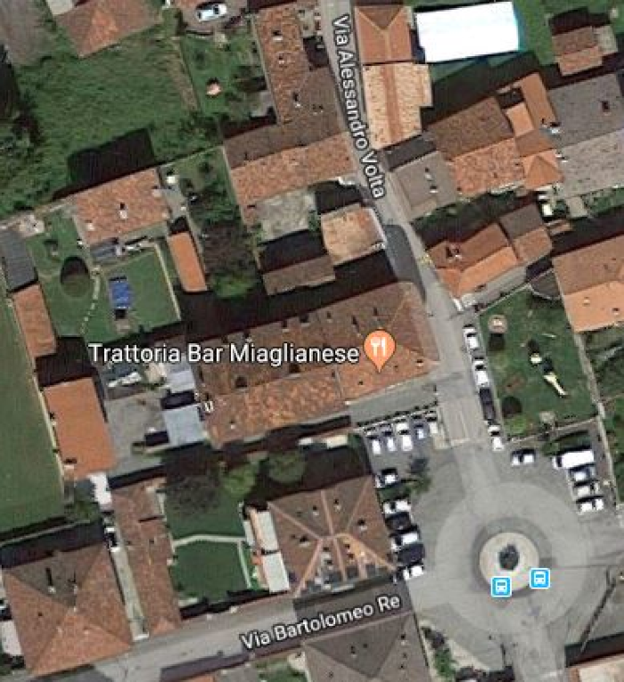 Casa del Popolo (CUM Cattolica Unione Miaglianese), ora Trattoria Bar Miaglianese, via Alessandro Volta 2