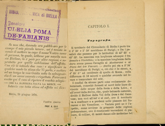 Guida storico-artistico-industriale di Biella e Circondario 1870