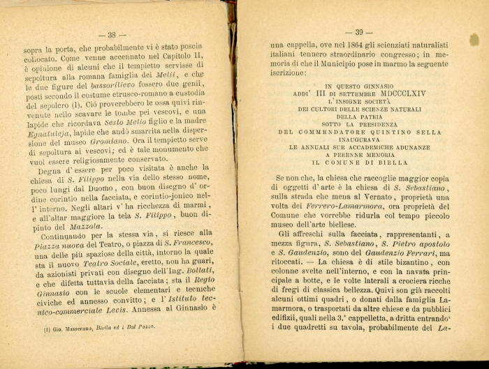 Guida storico-artistico-industriale di Biella e Circondario 1870