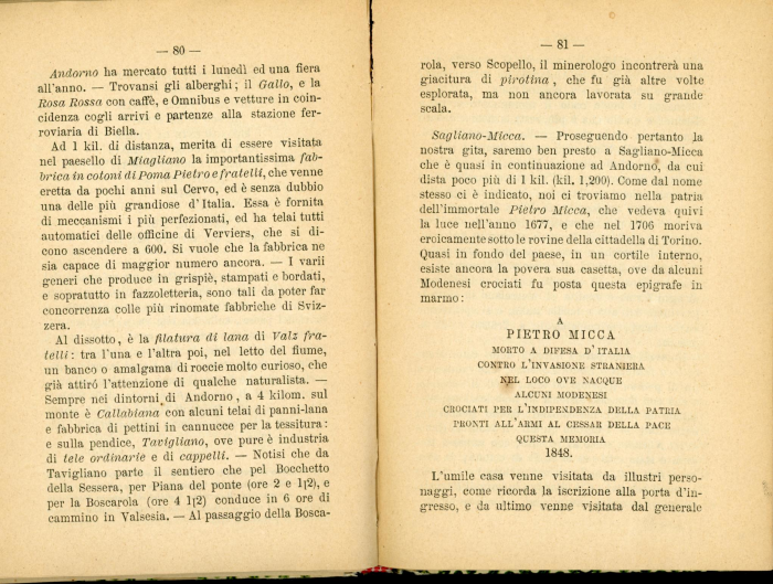 Guida storico-artistico-industriale di Biella e Circondario 1870