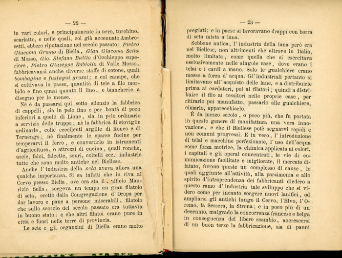 Guida storico-artistico-industriale di Biella e Circondario 1870