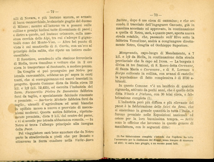 Guida storico-artistico-industriale di Biella e Circondario 1870