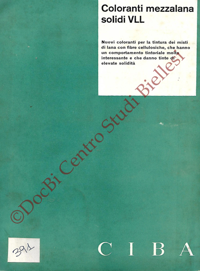 Coloranti mezzalana solidi VLL
