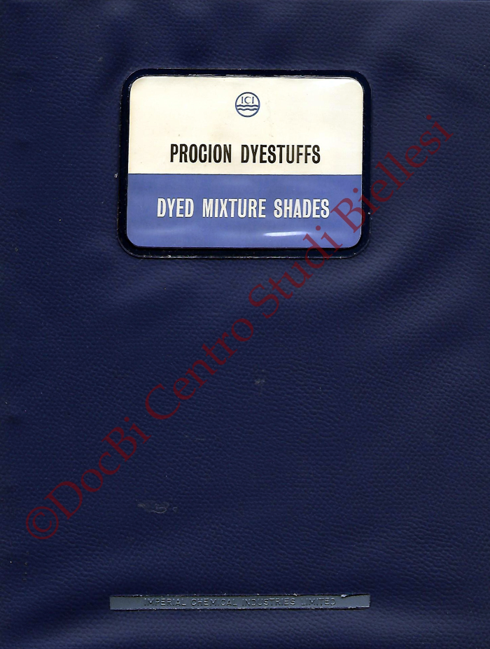 Procion dyestuff dyed mixture shades
