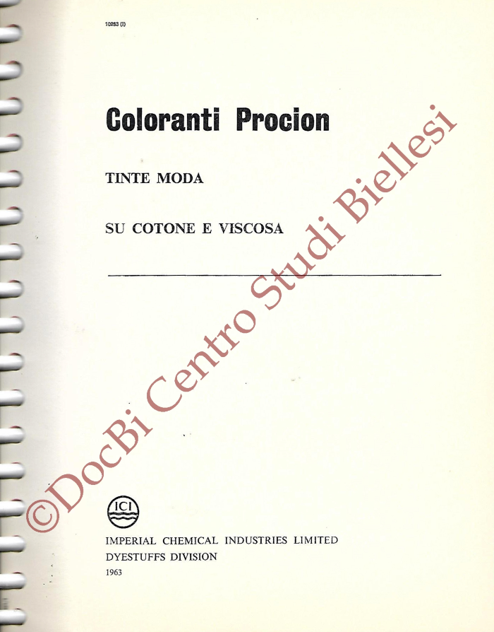 Procion dyestuff dyed mixture shades
