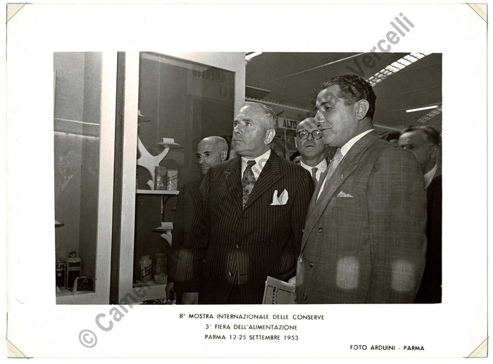 Manifestazioni varie dal 1952 al 1962