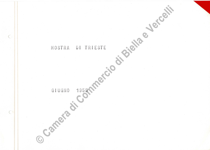 Manifestazioni varie dal 1952 al 1962