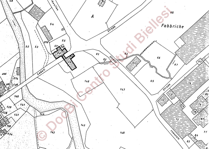 Estratto di mappa catastale
