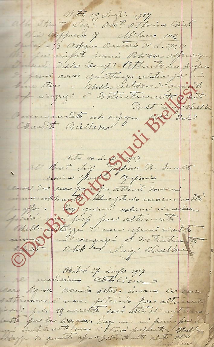 Regisro copialettere