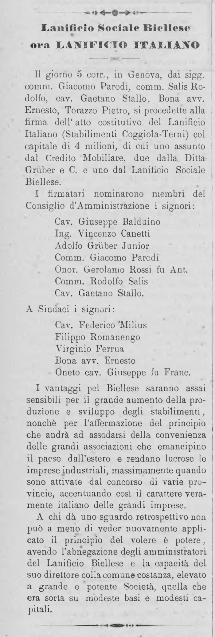 luogo di attività