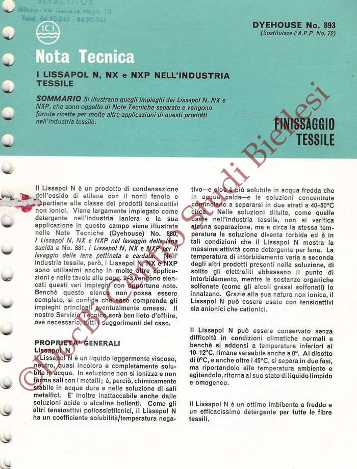 in attinenza con