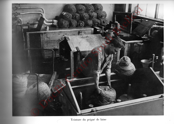 La métamorphose d'une toison. La fabrication des tissus de laine