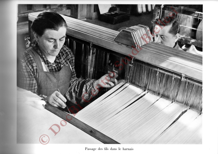 La métamorphose d'une toison. La fabrication des tissus de laine