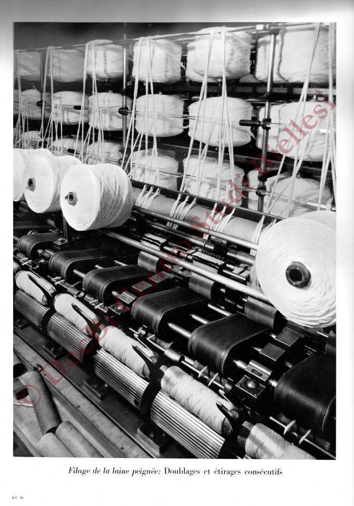 La métamorphose d'une toison. La fabrication des tissus de laine