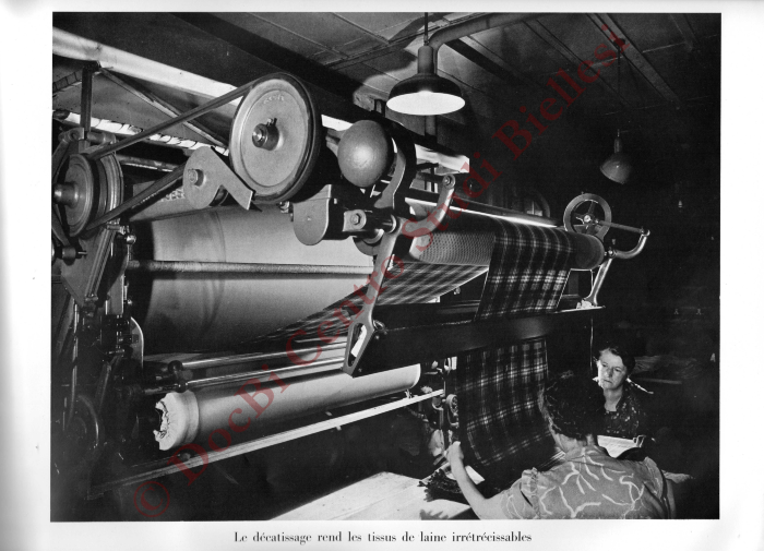 La métamorphose d'une toison. La fabrication des tissus de laine